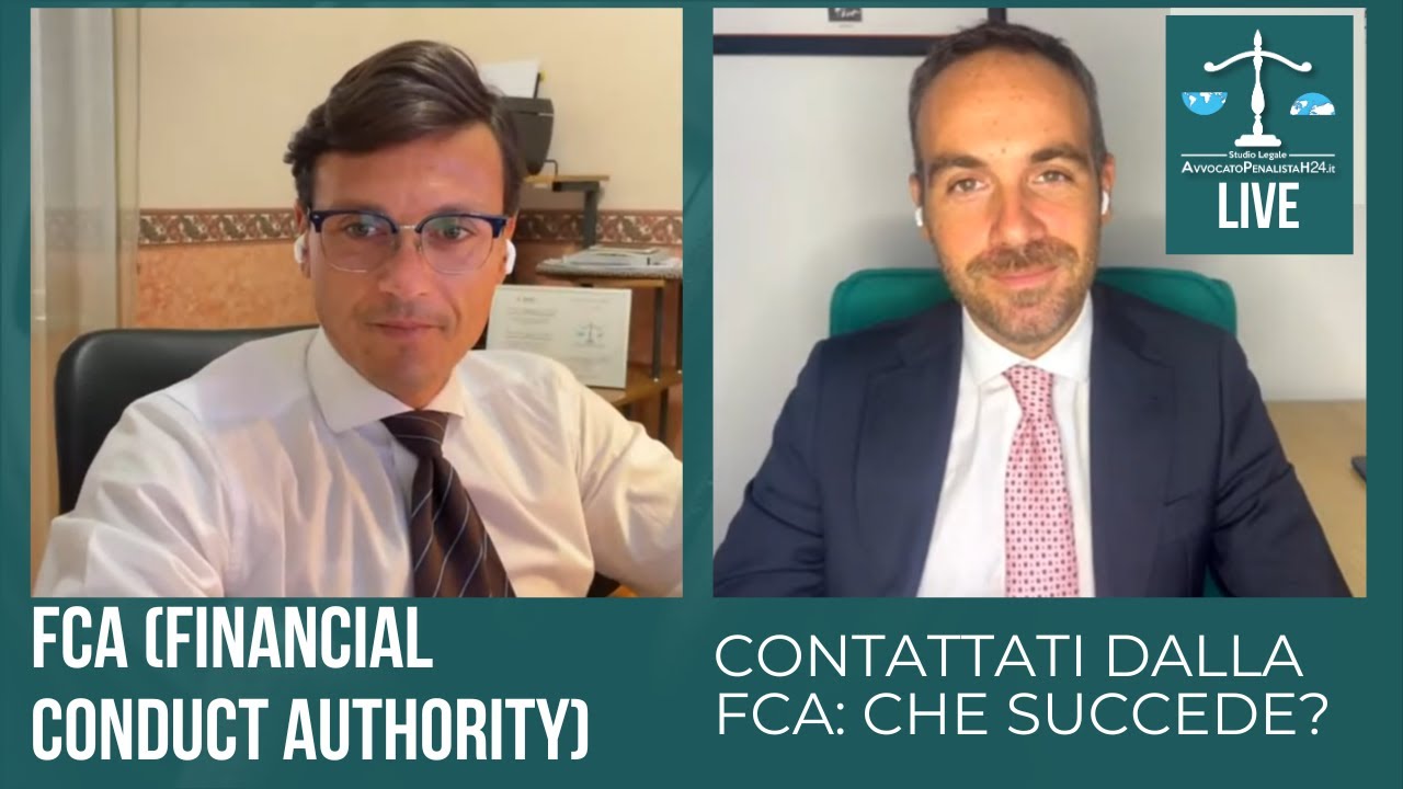 Contattati dalla FCA (Financial Conduct Authority). Cosa succede? ⚖️ Avvocato truffe online