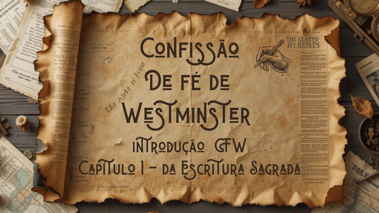 Confissão de fé de Westminster Cap 1 - Da Sagrada Escritura | Estudo Bíblico | 5ª IPC