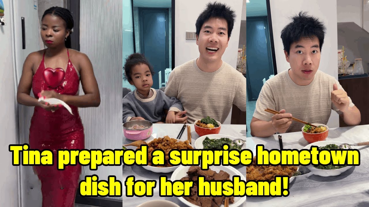 Tina prepared a surprising hometown dish for her husband