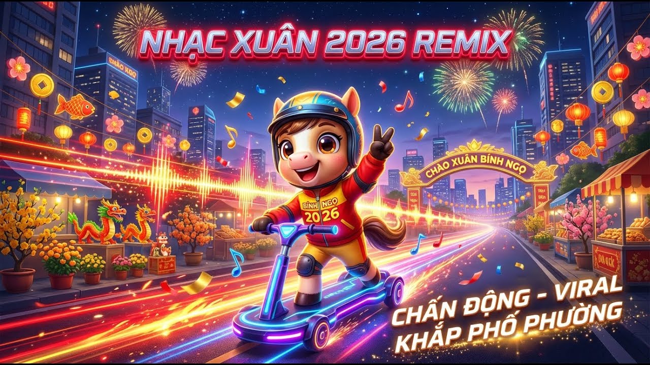 Nhạc Xuân 2026 Remix Đậm Chất  Dân Chơi  🧧 Đón Tết Bính Ngọ Vạn Sự Như Ý