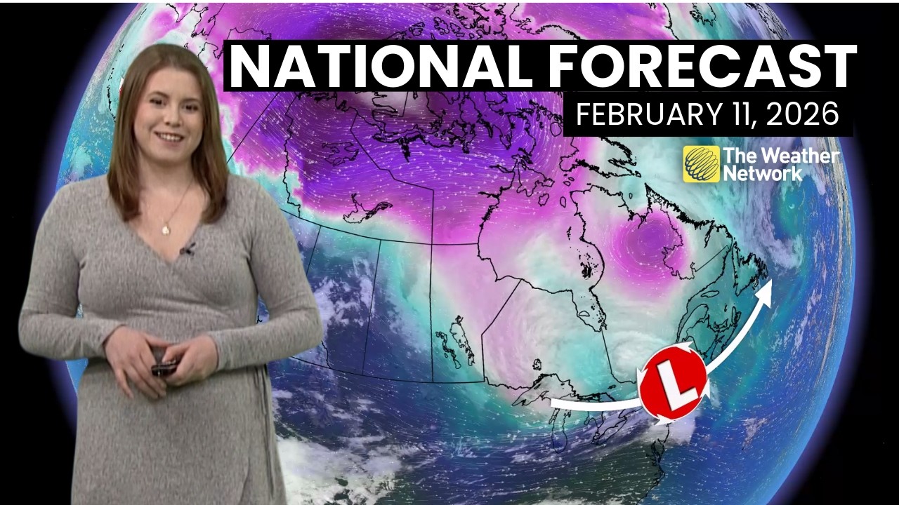 Canada's National Forecast - February 11, 2026 | #WeatherAM