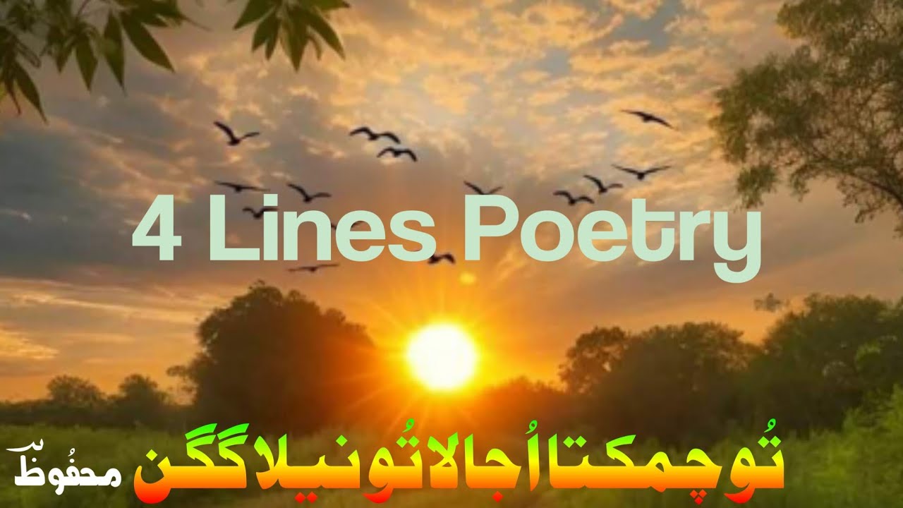 Heart touching poetry | New 4 lines poetry | Beautiful urdu shayari | Best 4 line collection |status