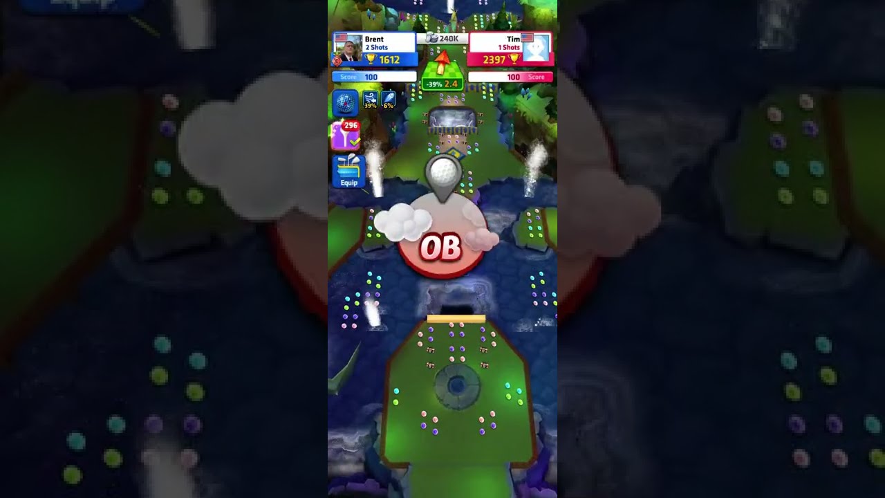Mini Golf King New Skipping Forest Lv7 Late Forfeit Feb 2022