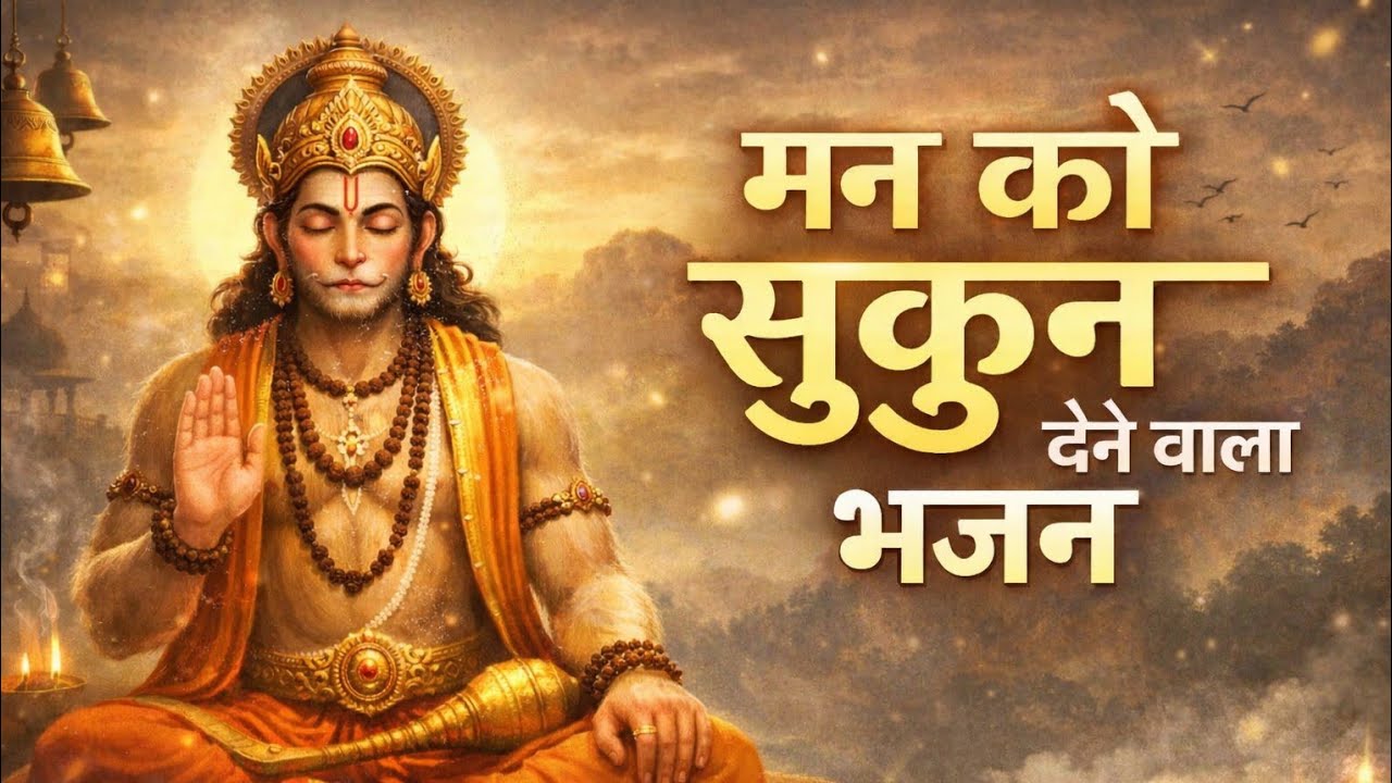 मन को सुकून देने वाला हनुमान जी का शांति भजन | Peaceful Hanuman Bhajan