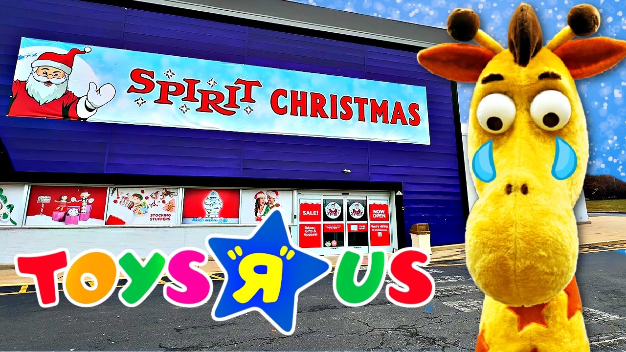 I Explored an Abandoned Toys R Us Turned Into Spirit Christmas