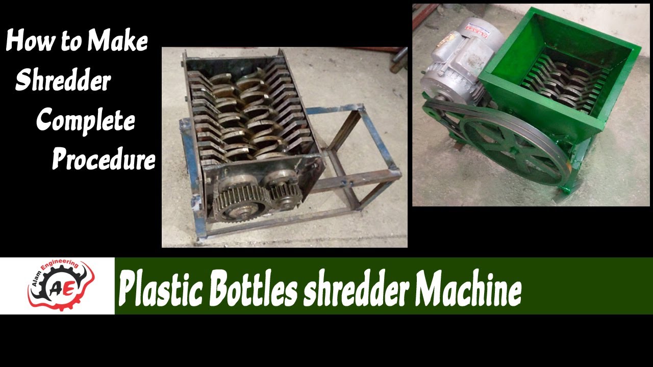 How to Make Shredder Machine #03 | Plastic bottles Shredding machine | Alam Engineering