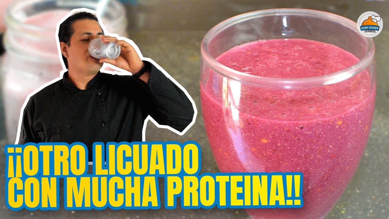 Licuado para bajar de peso en tu desayuno comida o cena