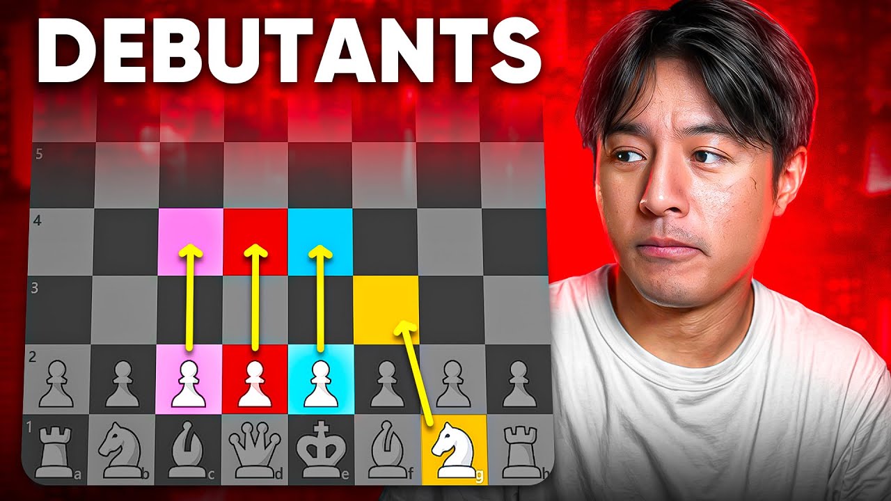 Mon premier r&eacute;pertoire d&rsquo;ouvertures quand je d&eacute;bute les &eacute;checs