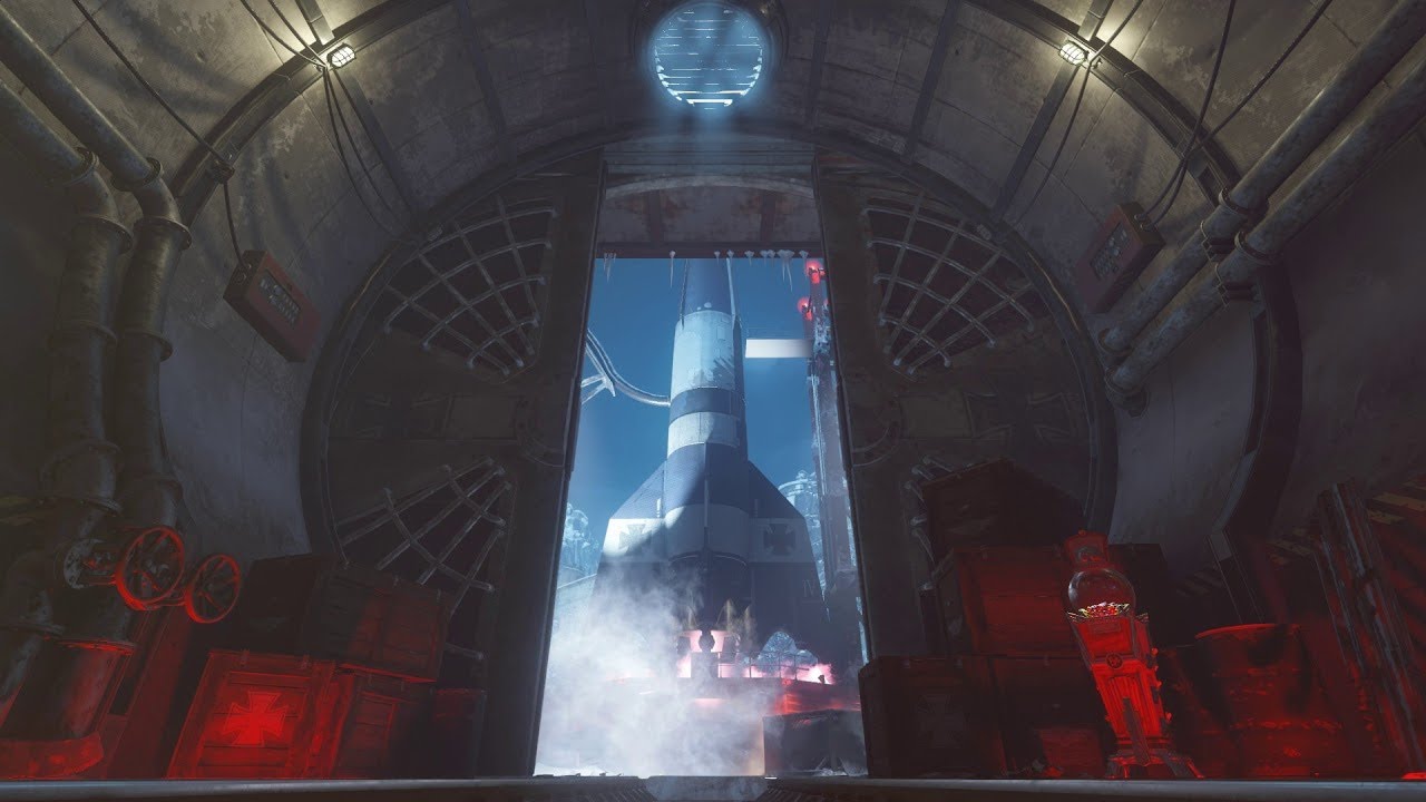 Der Eisendrache Easter Egg Ending Rocket Launch