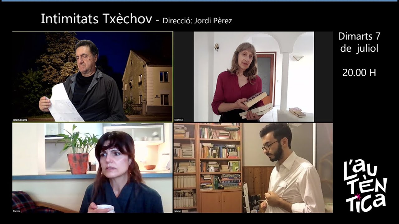 Intimitats Tx&egrave;chov - Mostra de FI DE CURS Interpretaci&oacute; 2 - L'aut&egrave;ntica Teatre