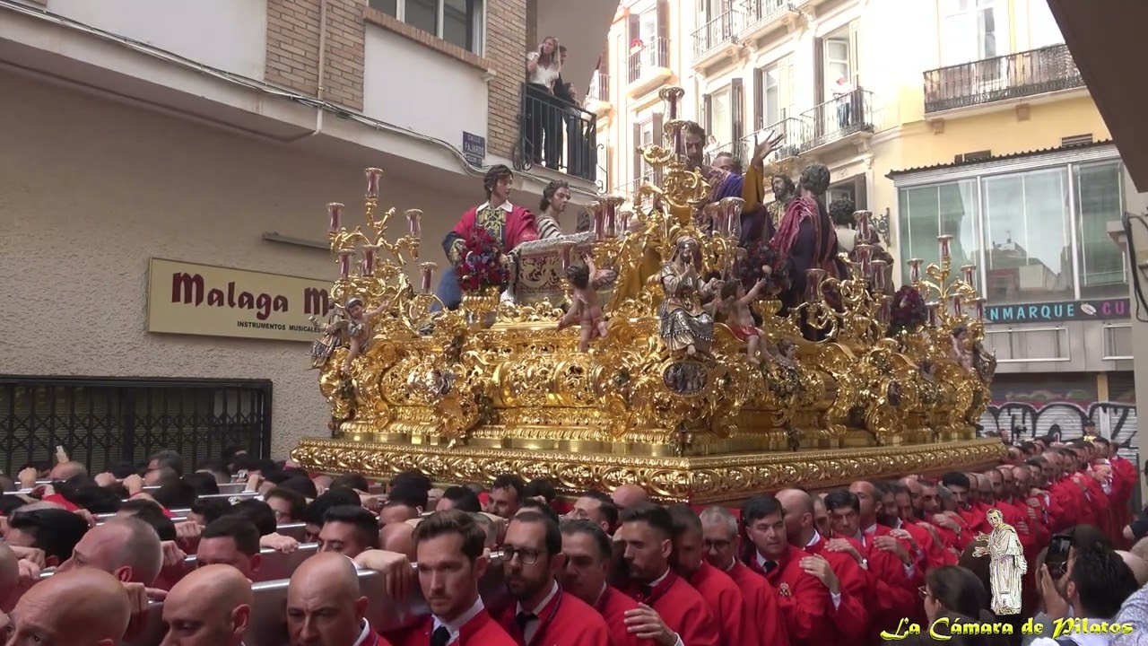 Semana Santa Málaga 2023: Sagrada en calle Fajardo