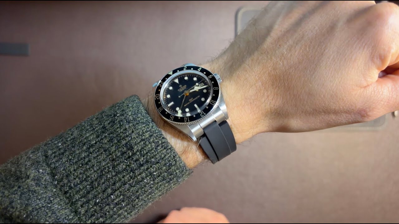 Tudor BB58 GMT — как получить оригинальный резиновый ремешок с помощью оригинальной застёжки-брас...