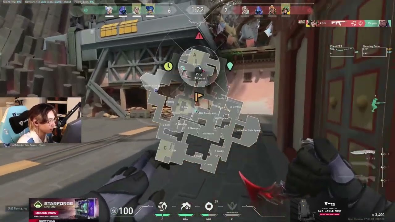 HAVEN! SEN TENZ OMEN! VALORANT POV GAMEPLAY