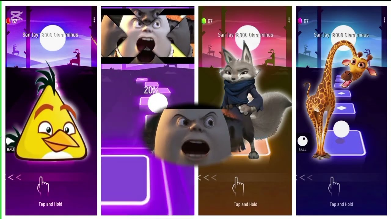 🎮🔥 “4 LEGENDS HOP TO THE BEAT! 🔥 Scooby, Bart, Bugs & Olaf DANCE BATTLE!”