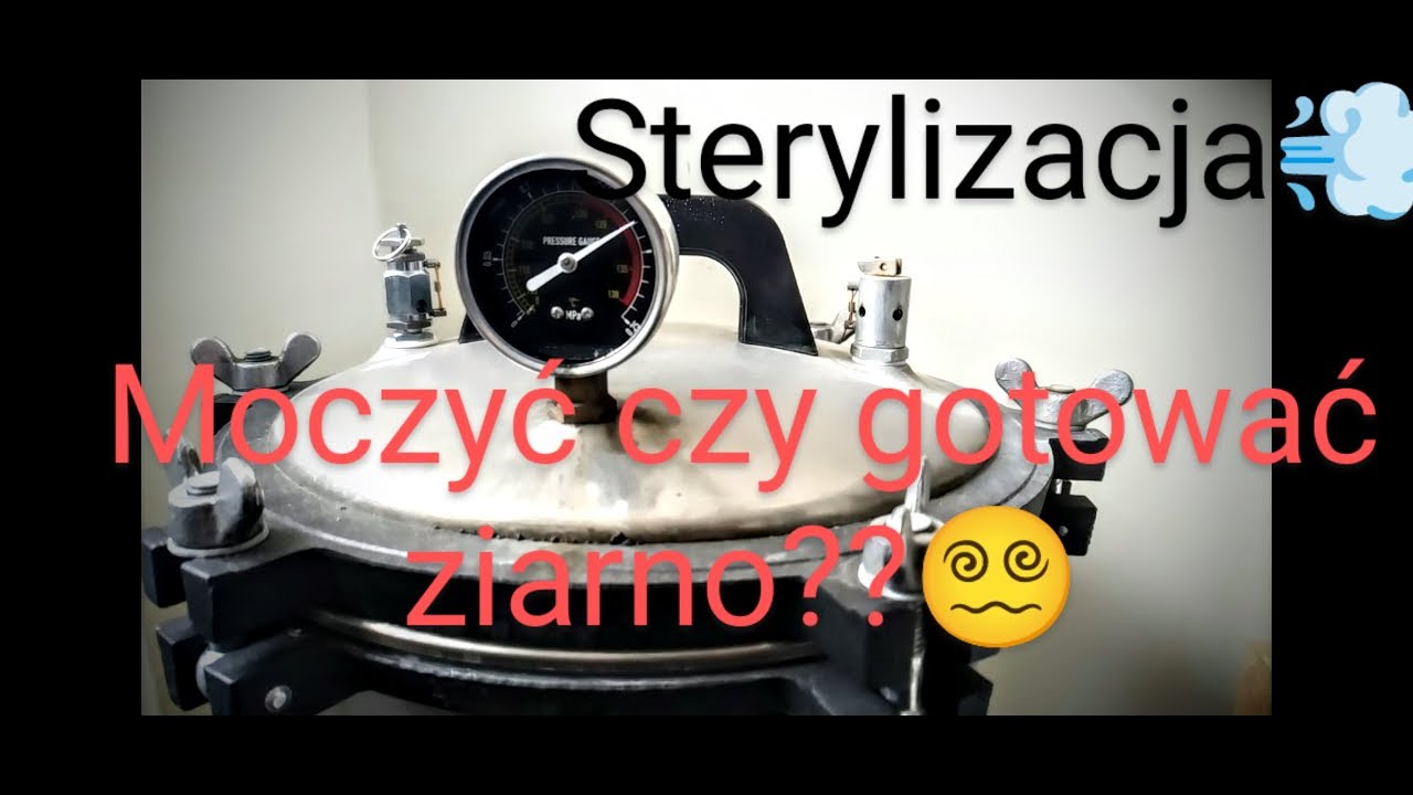 SZYBKOWAR/ STERYLIZACJA ZIARNA- NAMACZANE CZY GOTOWANE? (JAK UPRAWIAĆ GRZYBY W DOMU) 