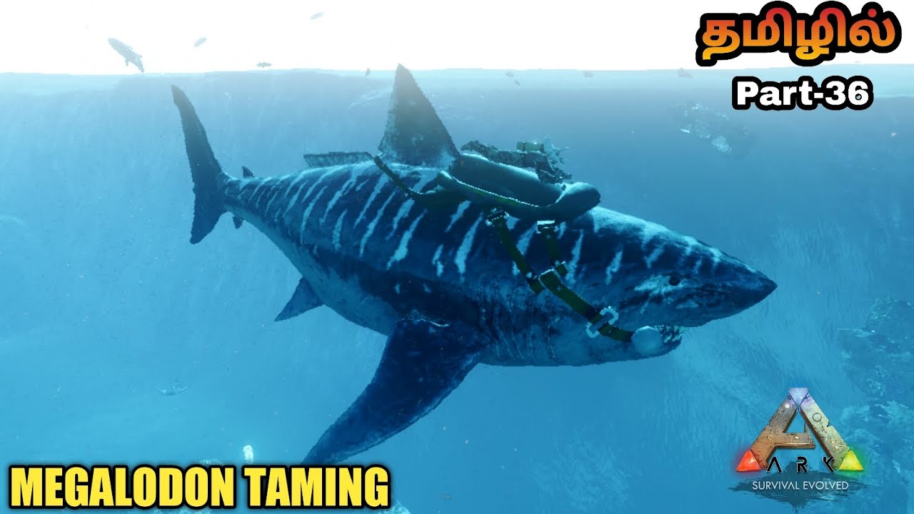 Ark Survival Evloved | Ark Survival Gameplay | Megalodon Taming In Tamil | Jinesh Gaming | part-36