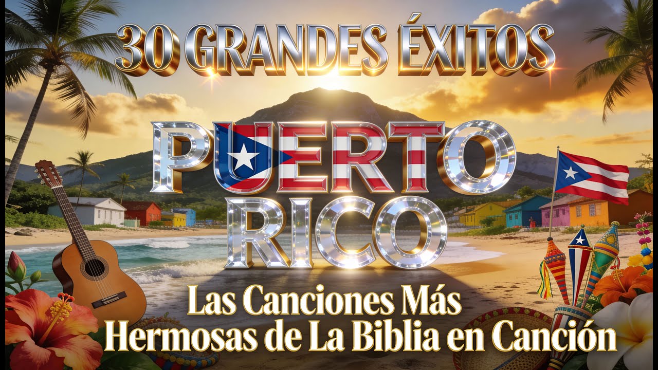 30 Grandes Éxitos de Puerto Rico 🇵🇷 | Las Canciones Más Hermosas de La Biblia en Canción 