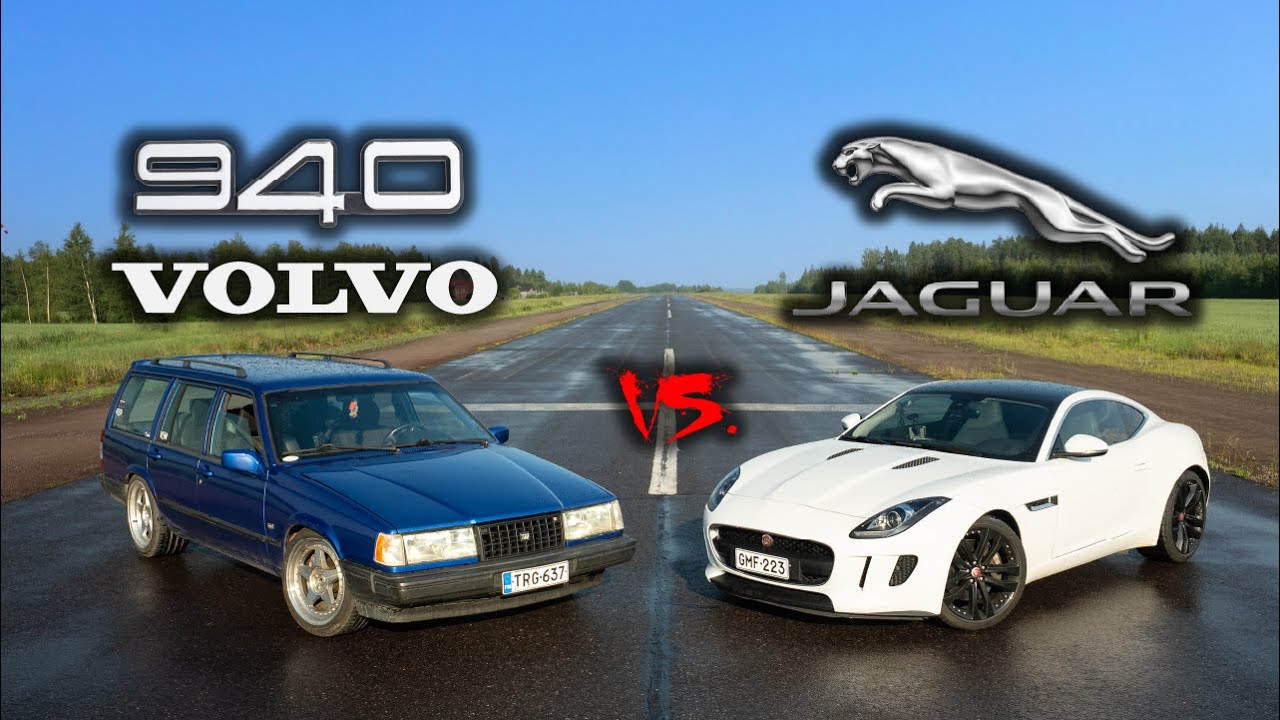 VIRITETTY TURBO VOLVO 940 VS. JAGUAR F-TYPE | KIIHDYTYSKISA