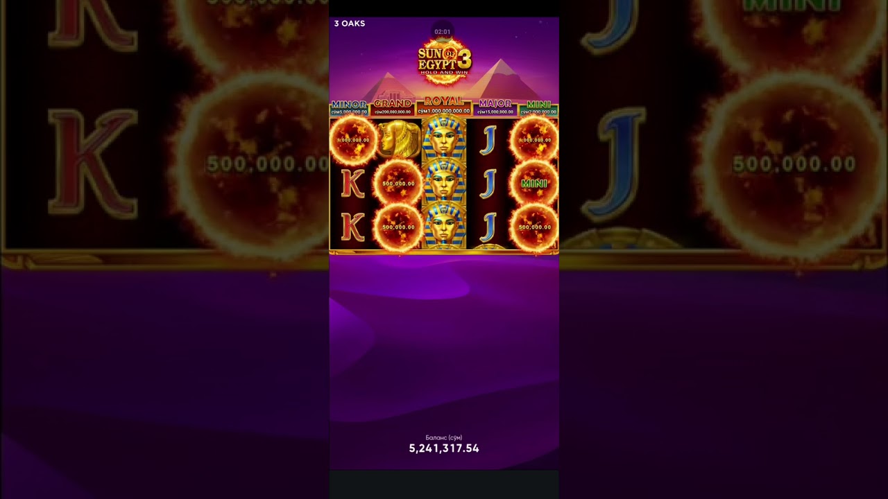 Sun of Egypt 3 &mdash; INSANE BIG WIN Moments! 💰🔥 | 3 Oaks Slot Gameplay (Entertainment Only)#SunOfEgypt3#