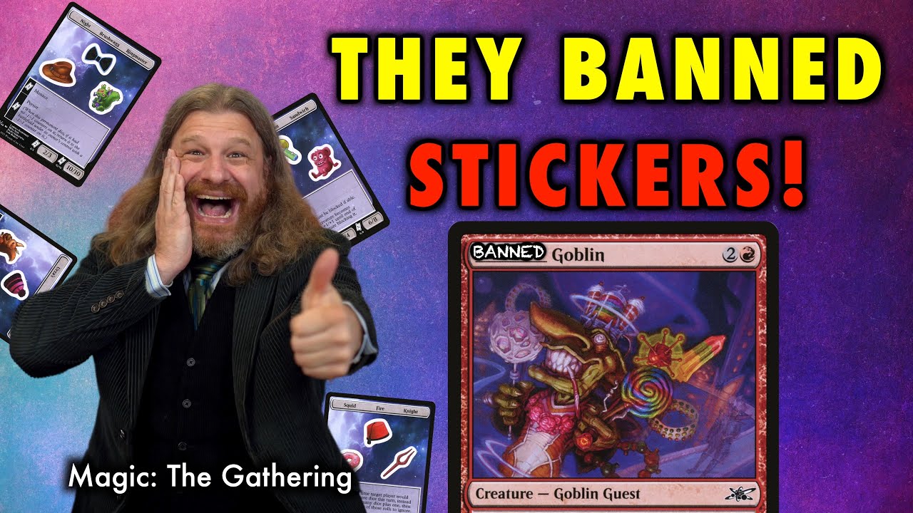 Я рад, что в Magic: The Gathering запретили наклейки