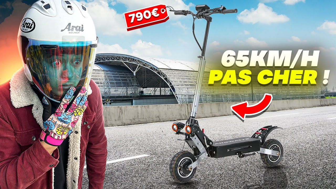 ANGWATT C1 2.0 - UNE TROTTINETTE ÉLECTRIQUE DOUBLE MOTEUR À GRANDE AUTONOMIE POUR 800€ !!