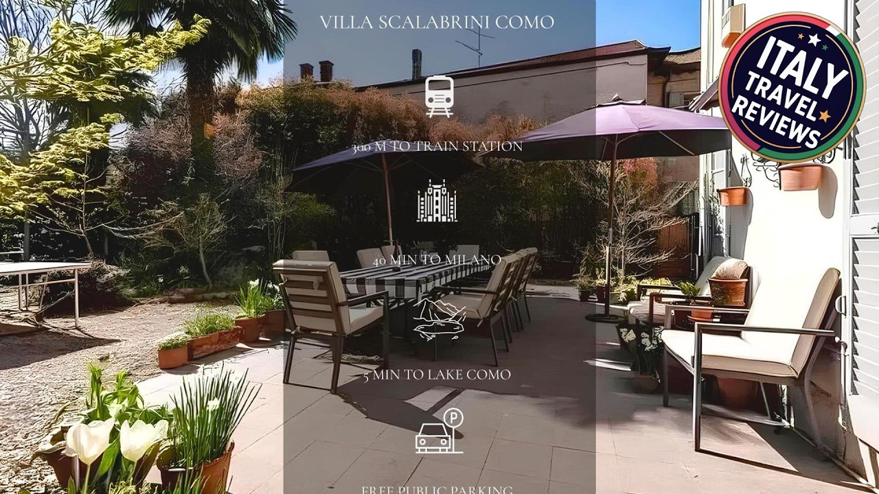 Villa Scalabrini | Como, Italy | Hotel Review 🌟