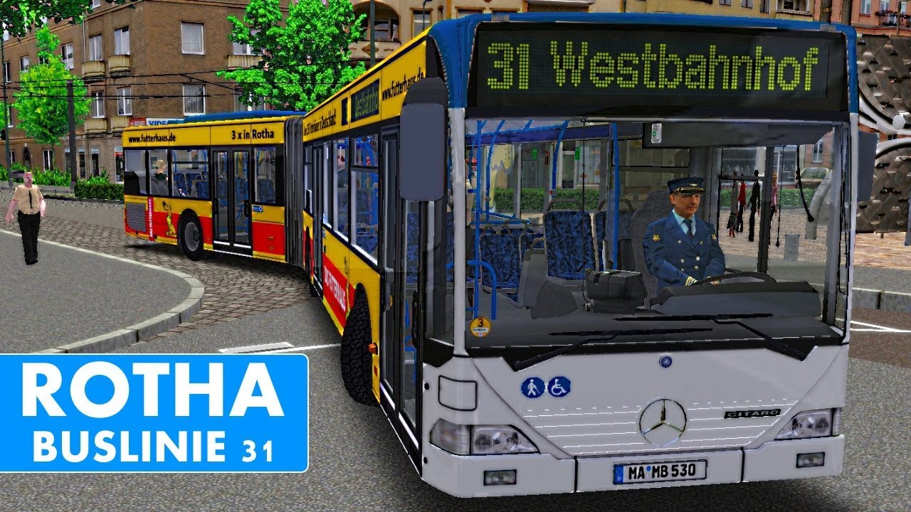 OMSI 2 [60 FPS] - ROTHA Buslinie 31 im Citaro G - Let's Play Omsi 2 [#623]