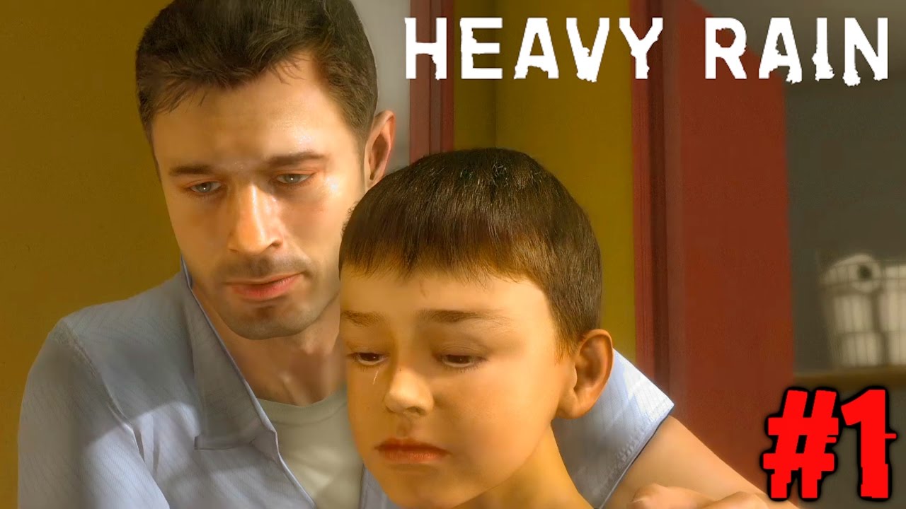 HEAVY RAIN : Let's Play #1 [FACECAM] - G&Auml;NSEHAUT PUR !!
