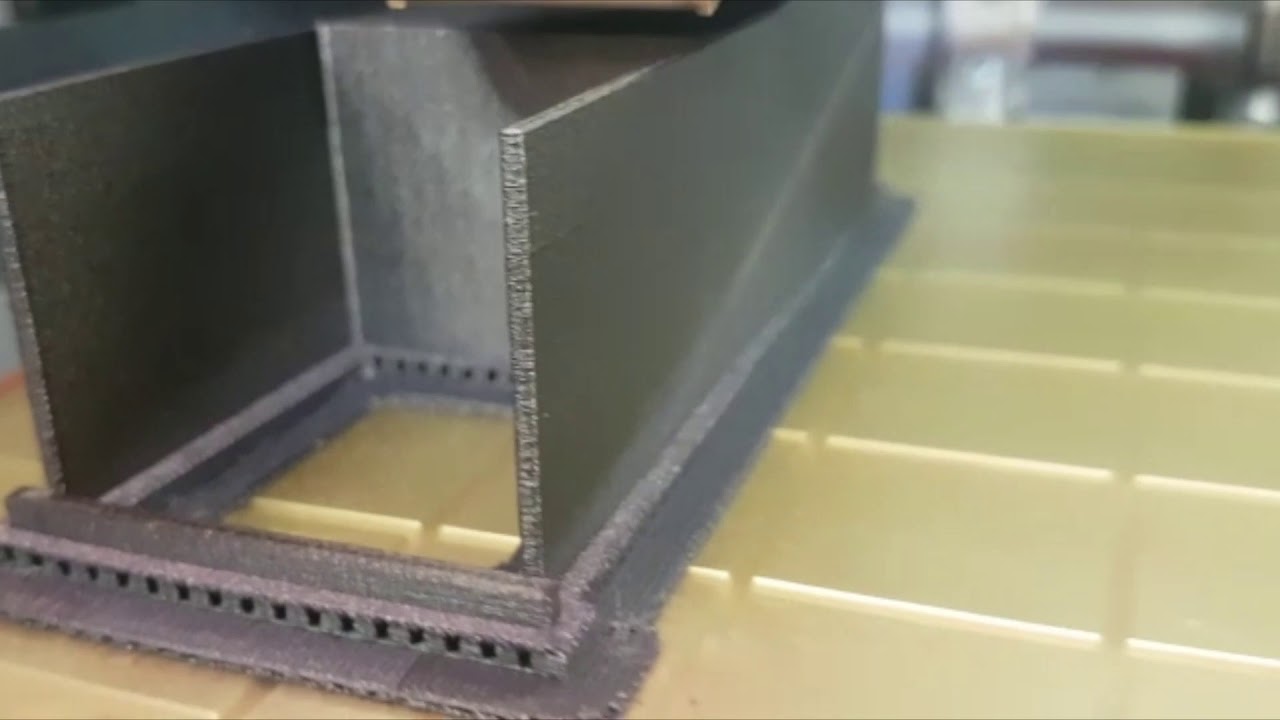 Carbon PEEK printed by Roboze One +400 Xtreme