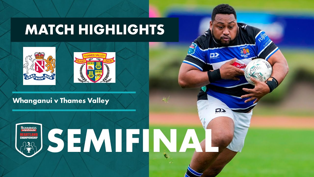 SEMIFINAL HIGHLIGHTS | Whanganui v Thames Valley (Meads Cup)
