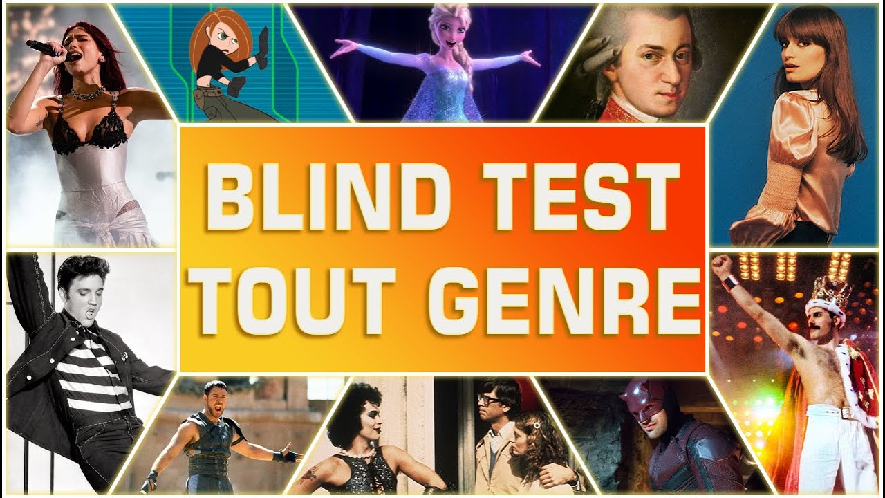 BLIND TEST : TOUT GENRE #04 - 11 CATÉGORIES (Films, Chanson Française, Musiques, Disney....)