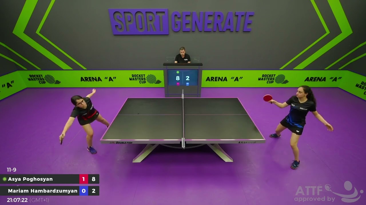 Table Tennis | A.Poghosyan - M.Hambardzumyan | 09.02.2026 21:00 (CET) | RMC.W 34842048