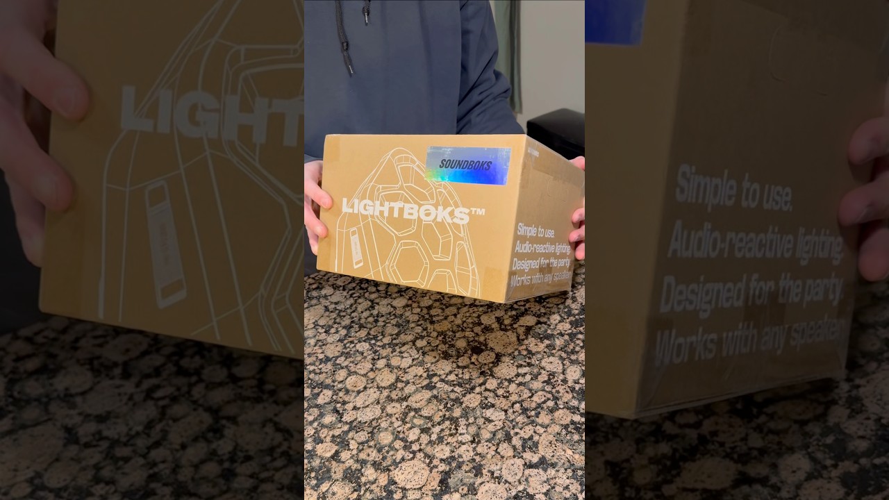 First look at the Soundboks Lightboks 👀Yeah… this thing is a problem (in the best way)