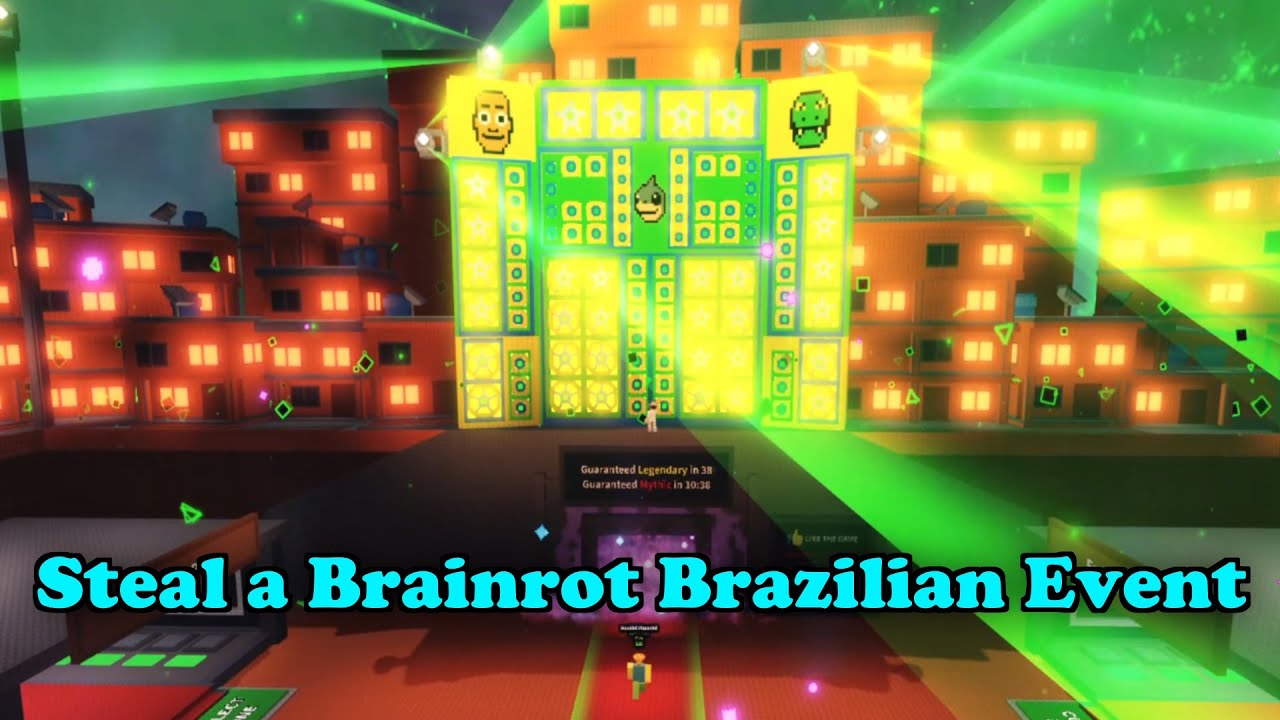 Full Steal a Brainrot live Brazilian concert event!