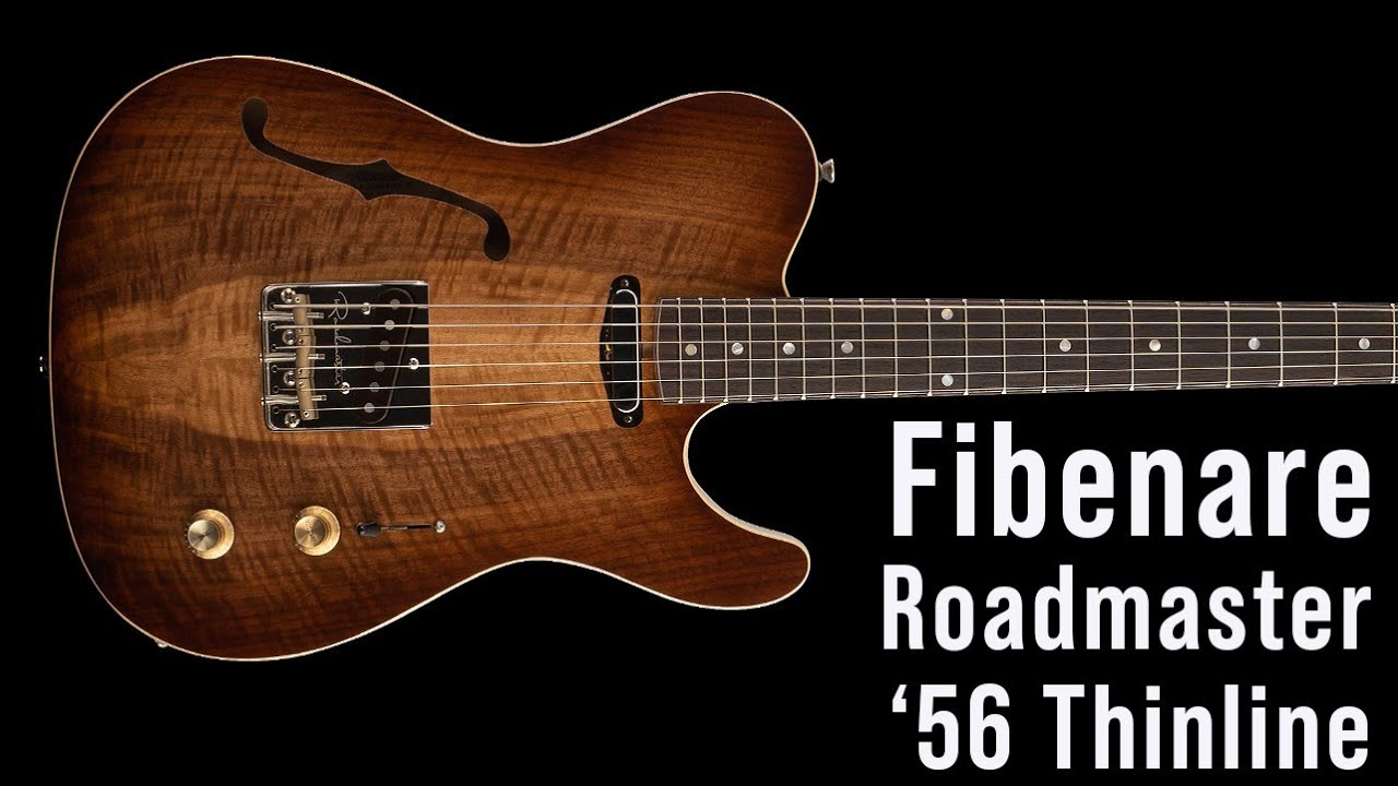 Fibenare Roadmaster 56 Thinline Walnut Top