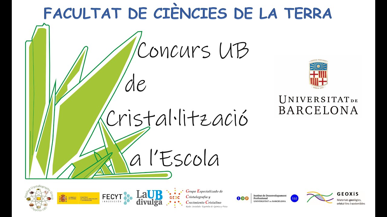 Concurs UB de cristal·lització a l'Escola