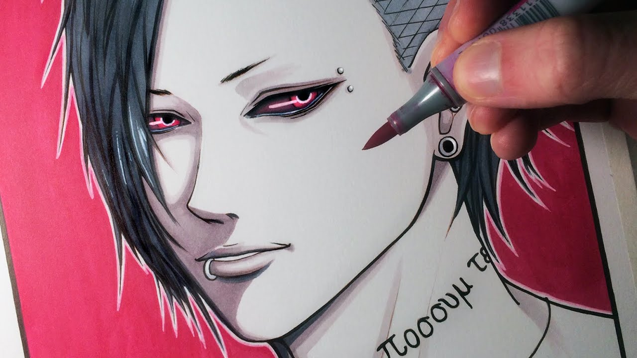 Let's Draw Uta from Tokyo Ghoul - FAN ART FRIDAY