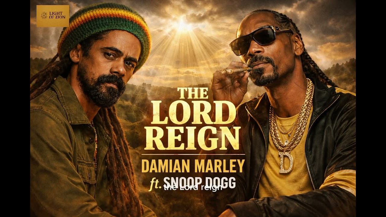The Lord reign, Damian Marley ft Snoop Dogg ( official light of Zion YouTube video reggae lyrics)