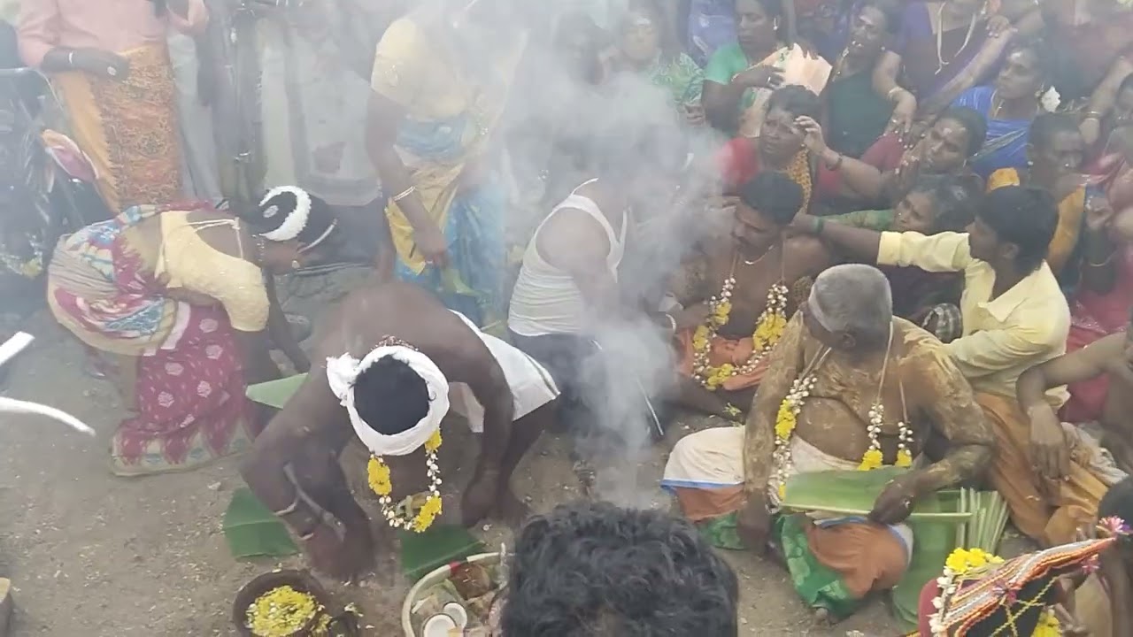 வெங்கடாசலபுரம் ஸ்ரீவன்னியடி சுடலை மாடன் கணியான் கைவெட்டு மதியக்கொடை விழா 2024#sudalai#madan#