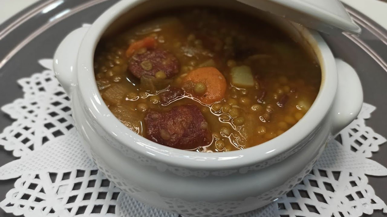 LENTEJAS SIN ACEITE - OLLA RÁPIDA - TUPPERWARE