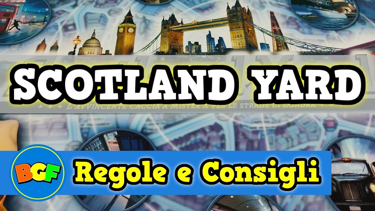 SCOTLAND YARD | Il Gioco dei Detective di Londra vs Mister X | Tutorial 84 Come si gioca