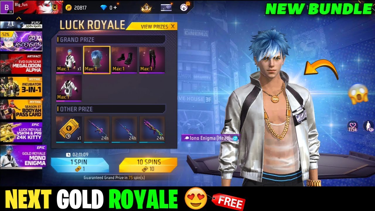 CONFIRMED NEXT GOLD ROYALE BUNDLE 🔥 -para SAMSUNG,A3,A5,A6,A7,J2,J5,J7,S5,S6,S7,S9,A10,A20,A30,A50