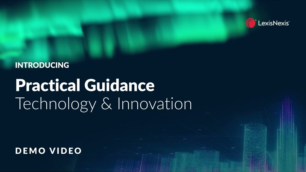 Introducing Practical Guidance Technology & Innovation Demo