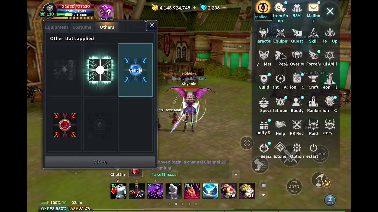 Cabal Mobile - Force Blader Shynnie Update Showcase - Dawn of Power