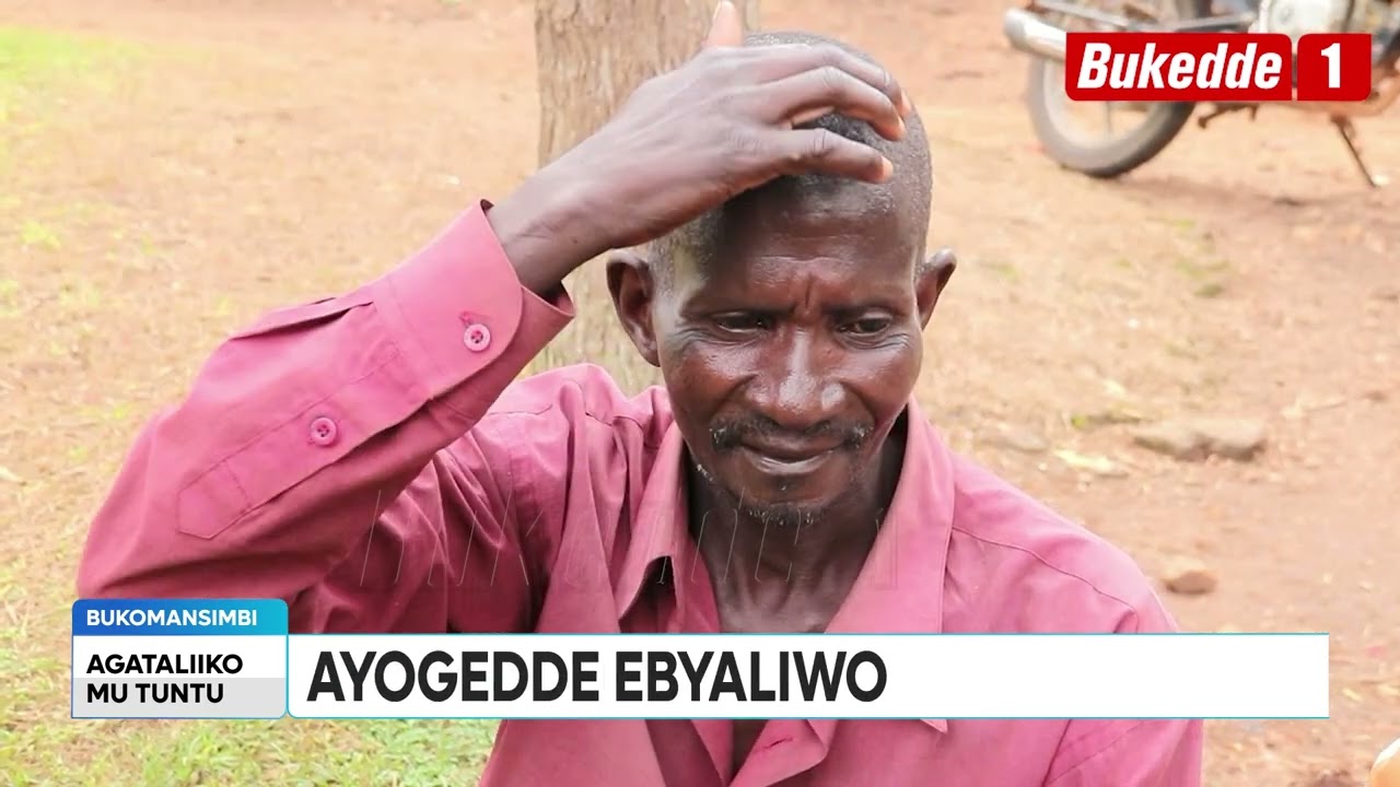Ttuntu:  Eyaziikibwa akomyeewo mulamu abenganda nga baamwabiza nadda olumbe   Annyonyodde ebyaliwo