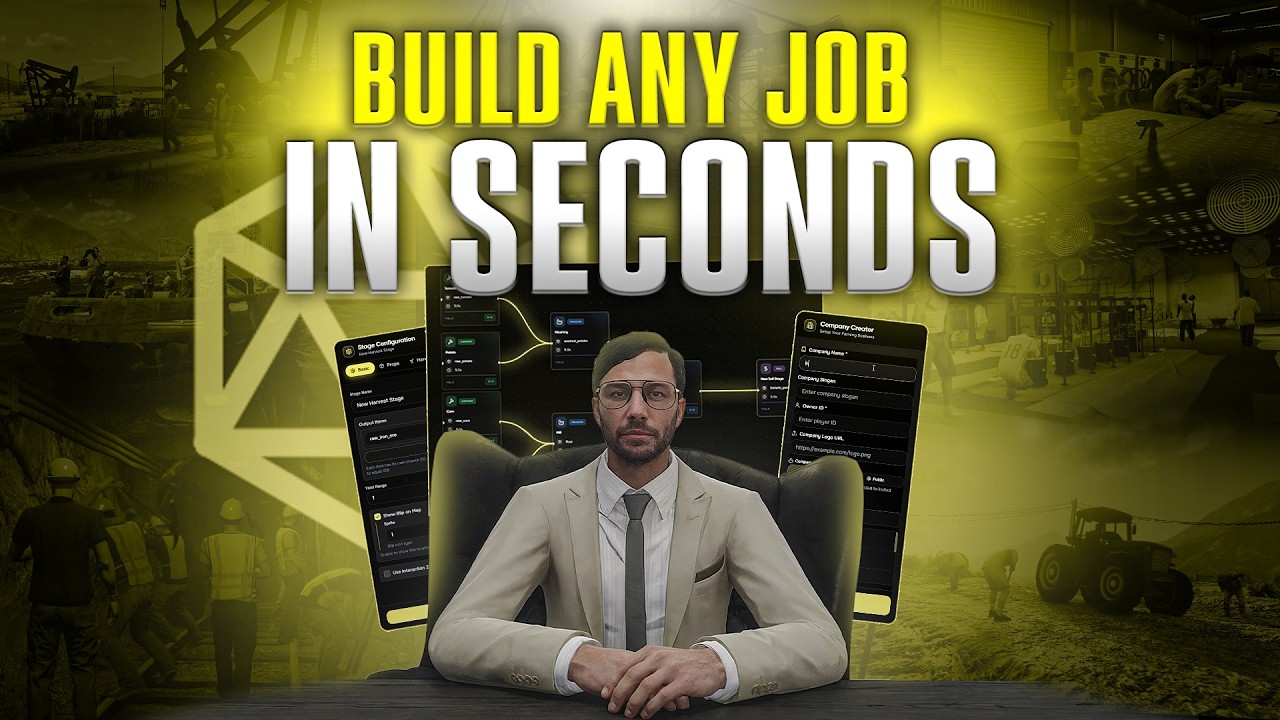 The MOST ADVANCED Business & Jobs Creator | ESX/QBCore/QBox | FiveM NANO Scripts