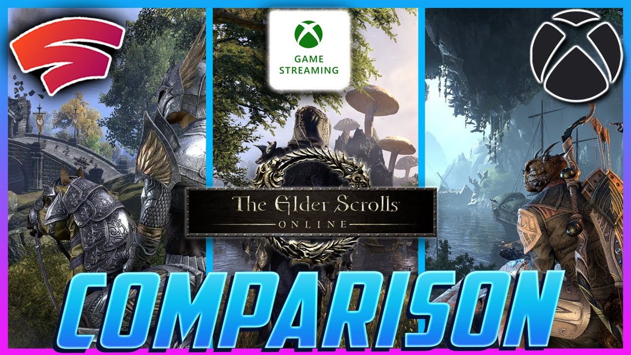 The Elder Scrolls Online Next Gen Update - Google Stadia vs Xbox Series X and Cloud Gaming