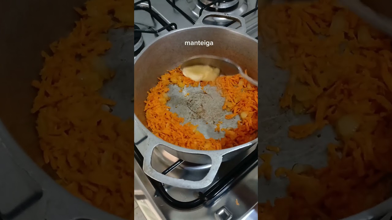 FAROFA de CENOURA 😍😚 Receita Simples !!!