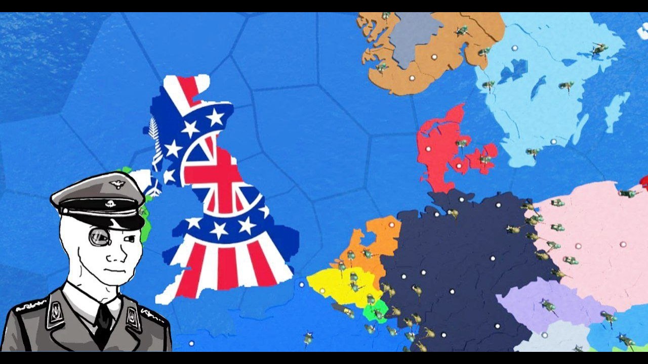 Величие Британцев в Европе ceww2^^ROBLOX