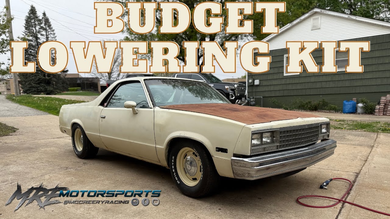 Lower your G BODY for less than $300 And Much Much MORE!! El Camino Project gets the GOODS!